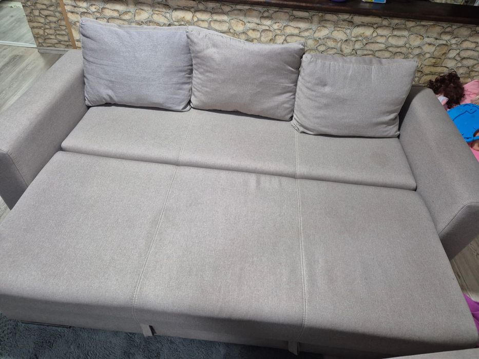 Ansamblu canapea cu 2 fotolii