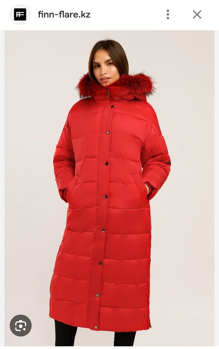 Пальто пуховик зима