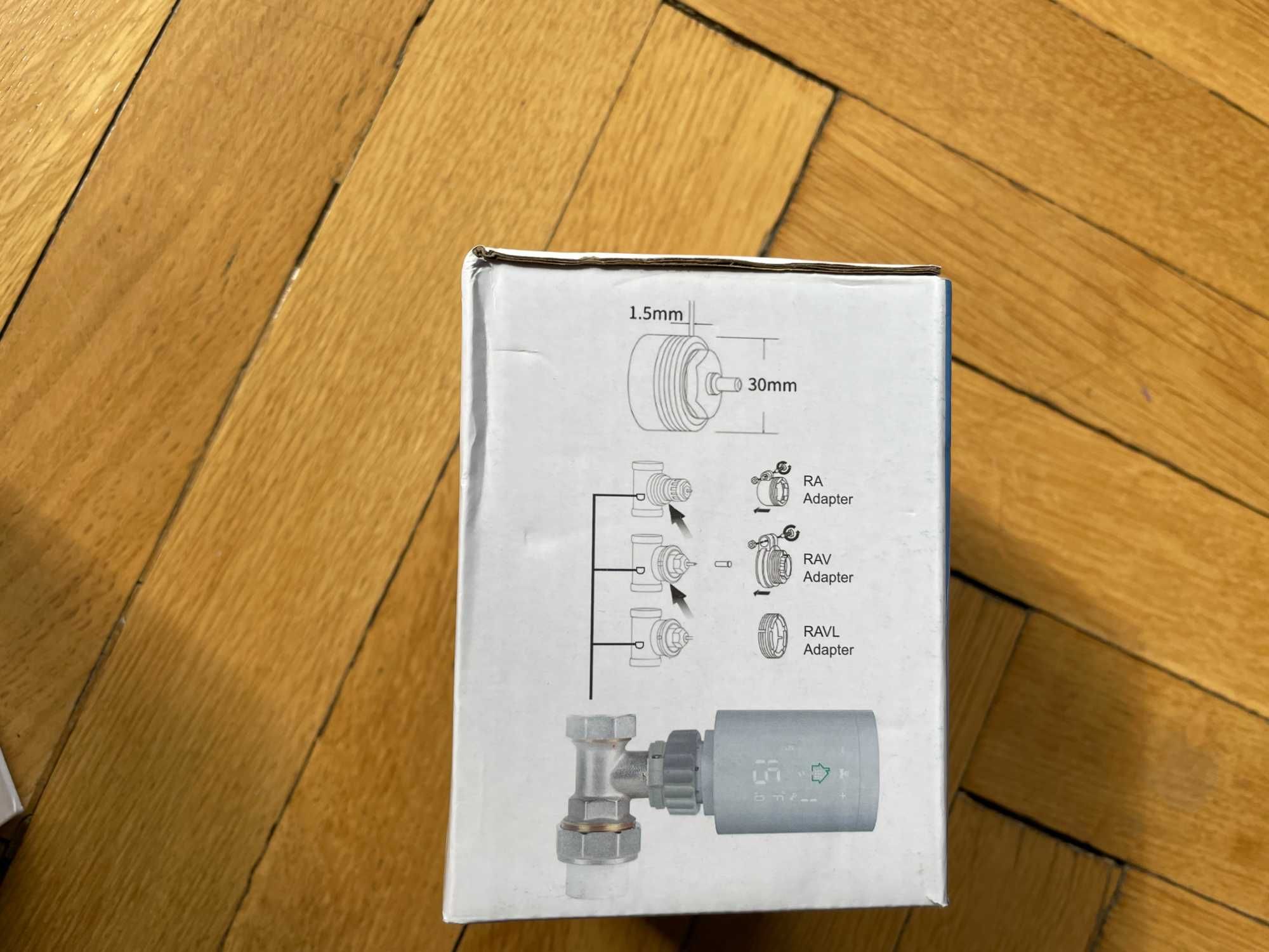 Moes Zigbee Smart Valve TS0601 / Умна термо глава за радиатор - 4бр.