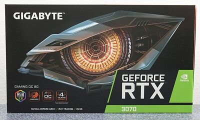 Гаранция! RTX 3070 8GB Gigabyte Gaming OC