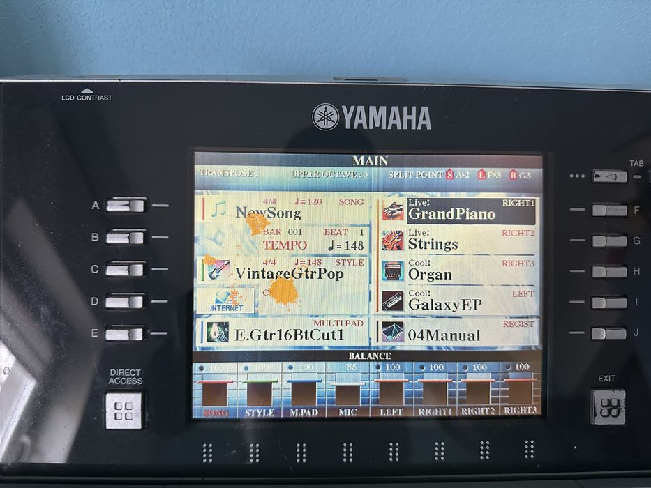 Orga profesionala Yamaha Tyros 2