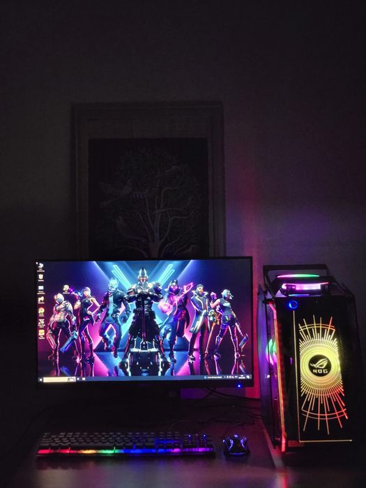 Продам мощный игровой компьютер + Монитор 27* 144hz