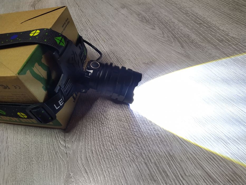 Lanterna de Cap cu zoom, LED LASER PM20 ULS, Distanta 1,2 km