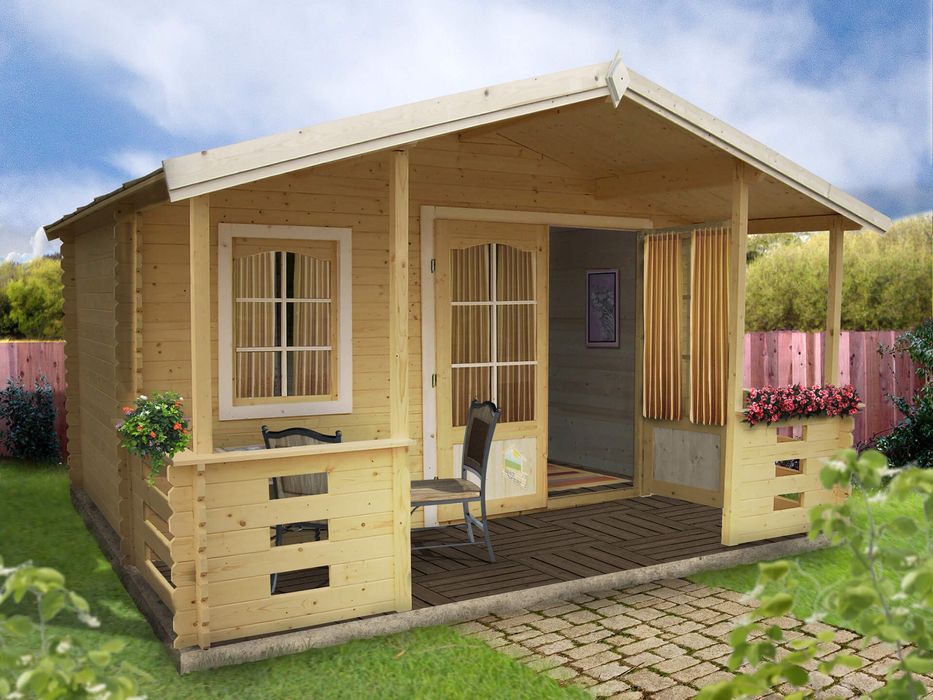 Cabane și căsuțe din lemn pe piloni