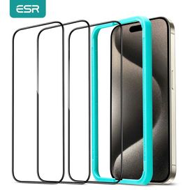 Протектор за iPhone 15 pro max - ESR Tempered Glass 3 БРОЯ