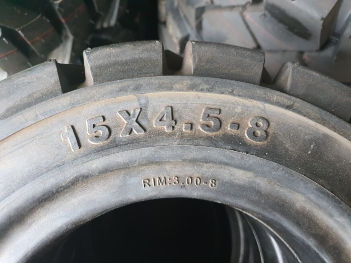 anvelope noi industriale pentru stivuitor 15x4.50-8 pentru janta STD