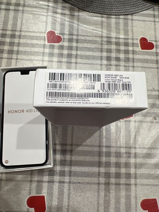 Honor 400 Lite 5G, 256GB spatiu de stocare, 8GB RAM