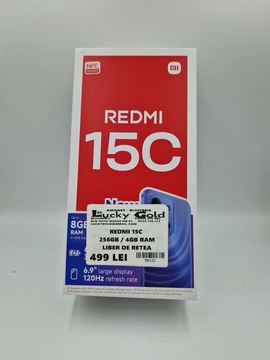 Redmi 15C 256GB / 4GB RAM GARANTIE  #50122