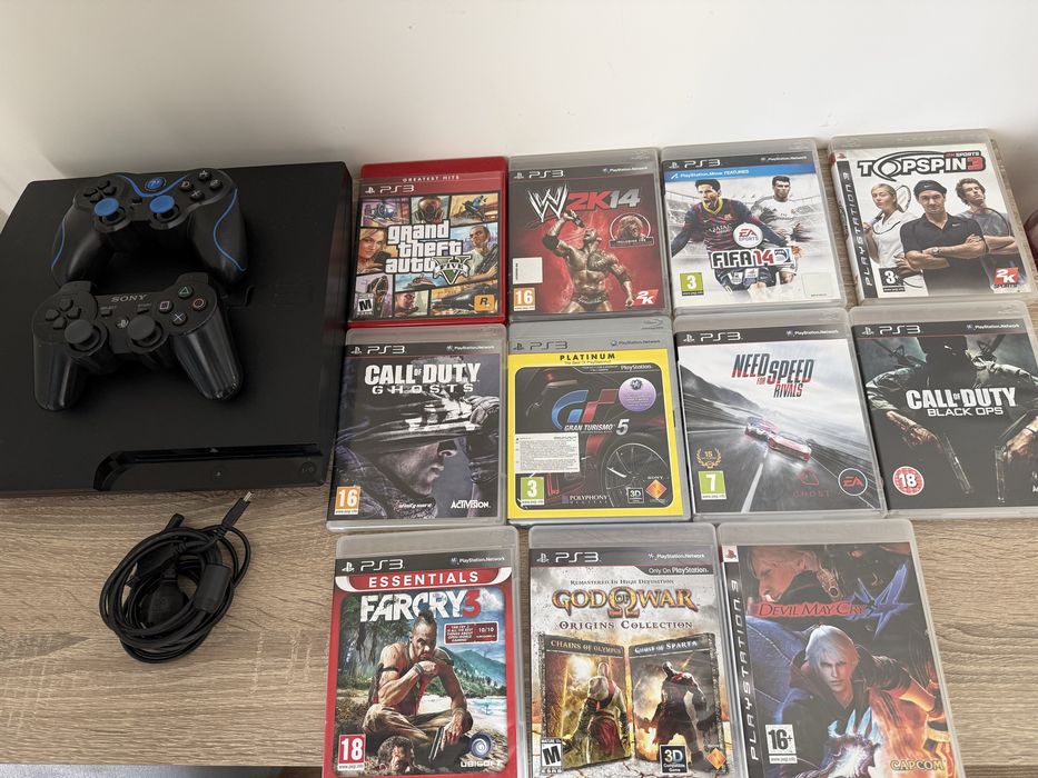 Playstation 3  + 11 игри