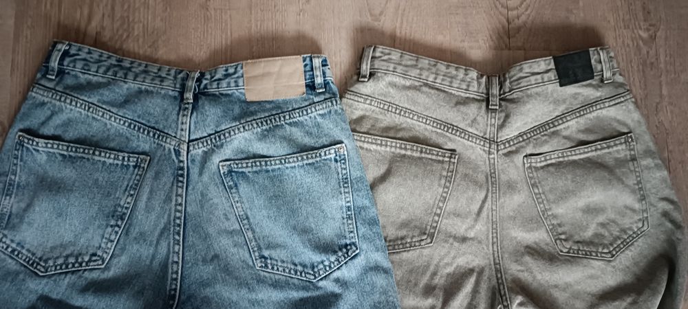 Сини дънки Mom's fit