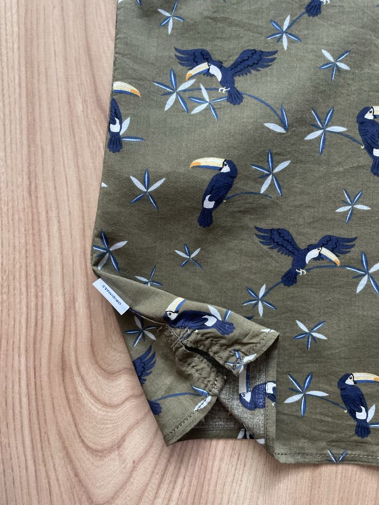 JACK & JONES Originals/мъжка риза къс ръкав M