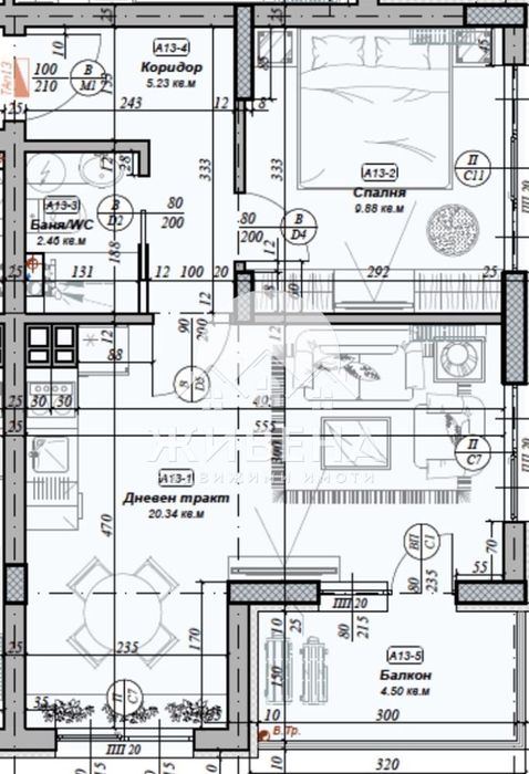 Продава се Двустаен апартамент в Варна, Бриз - 66 кв.м за 2652 €/кв.м - Снимка #10