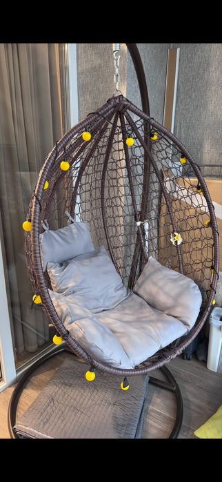 Кресло-кокон в отличном состоянии — 40 000 тг (торг)