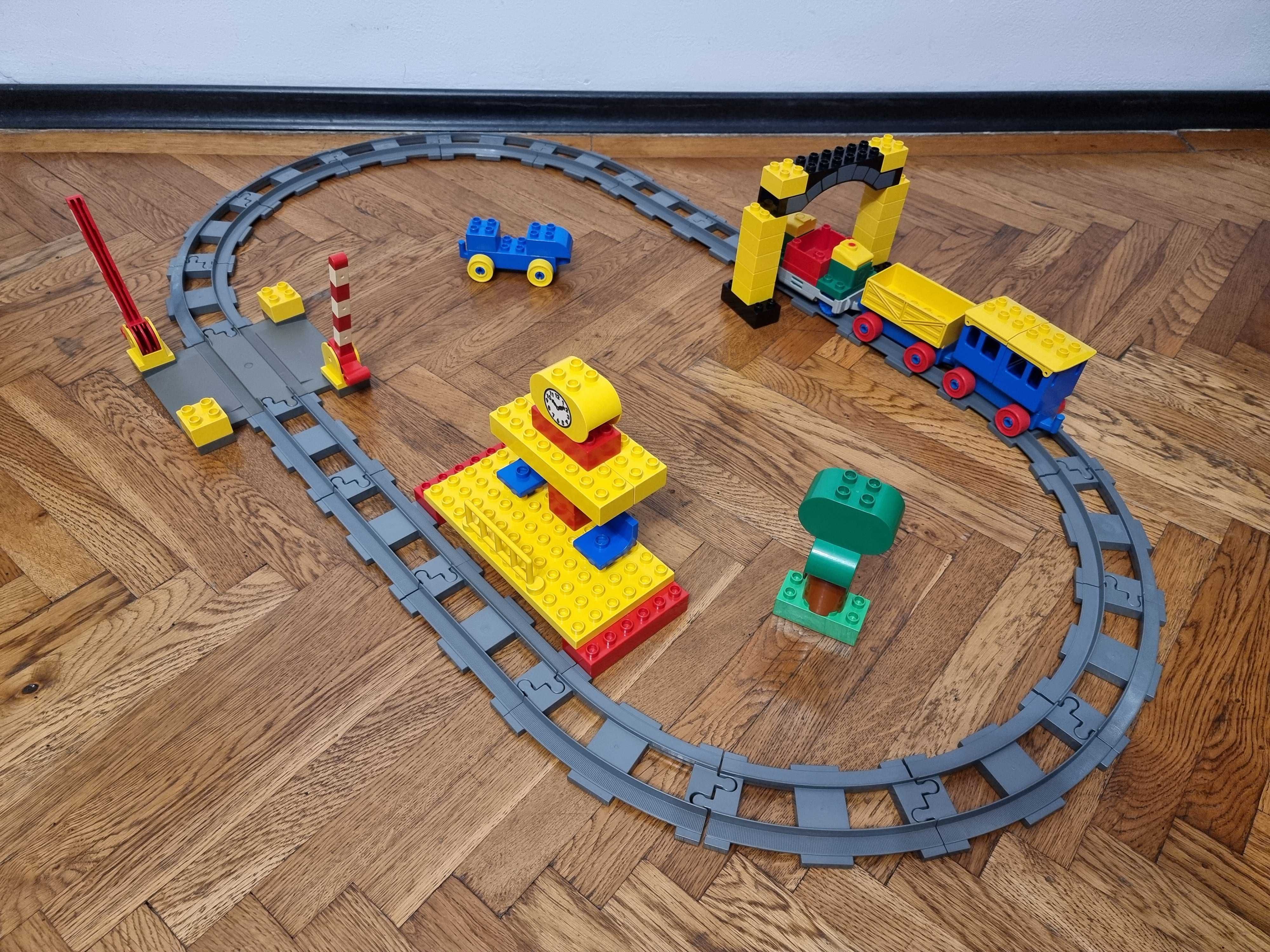 Lego Duplo 2730 trenulet cu sine, peron si viaduct