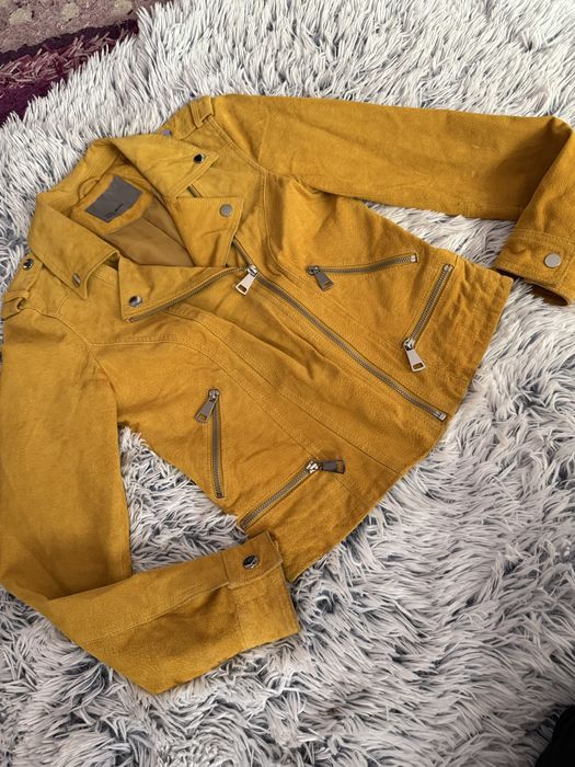 Geaca din piele naturala Vero Moda