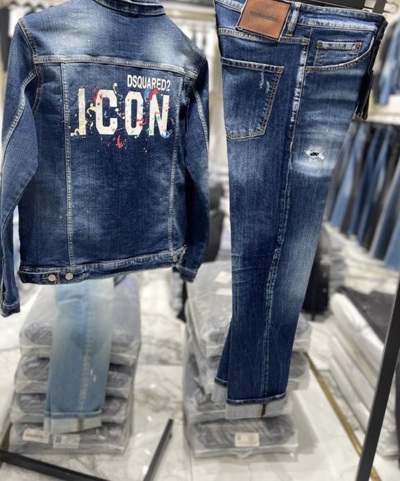 Geaca Blug si Pantalon Blug Dsquared2