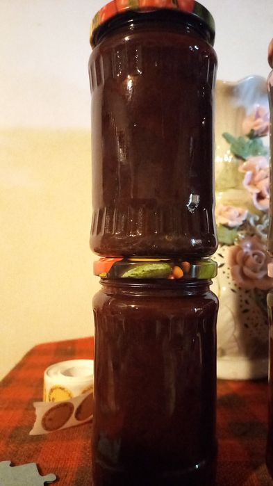 Vand borcane cu dulceață de mure