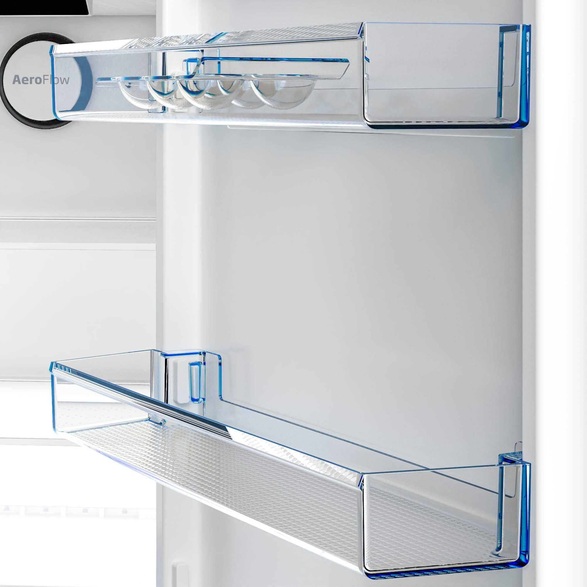 Нов хладилник с фризер Беко/Beko RCNA406E60XBN 203 см Total No frost
