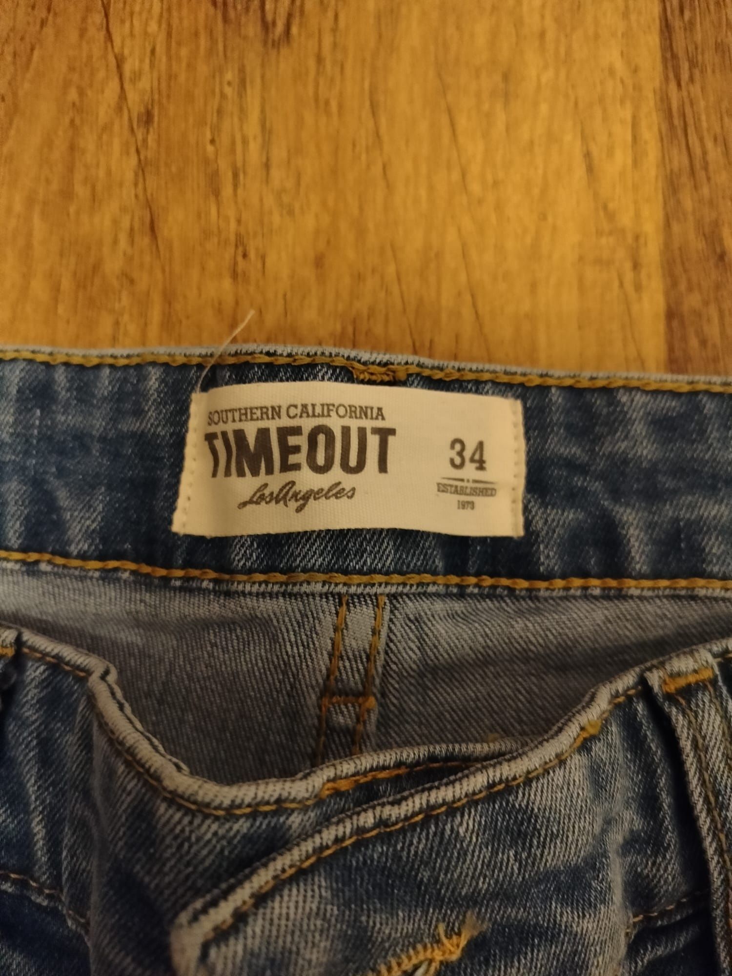 Timeout pantaloni blue-jeans blugi noi