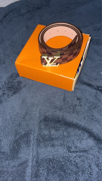 Curea Louis Vuitton maro 115cm