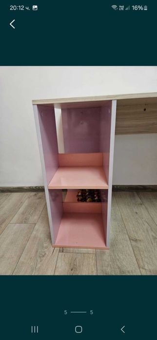 Детско бюро с етажерка