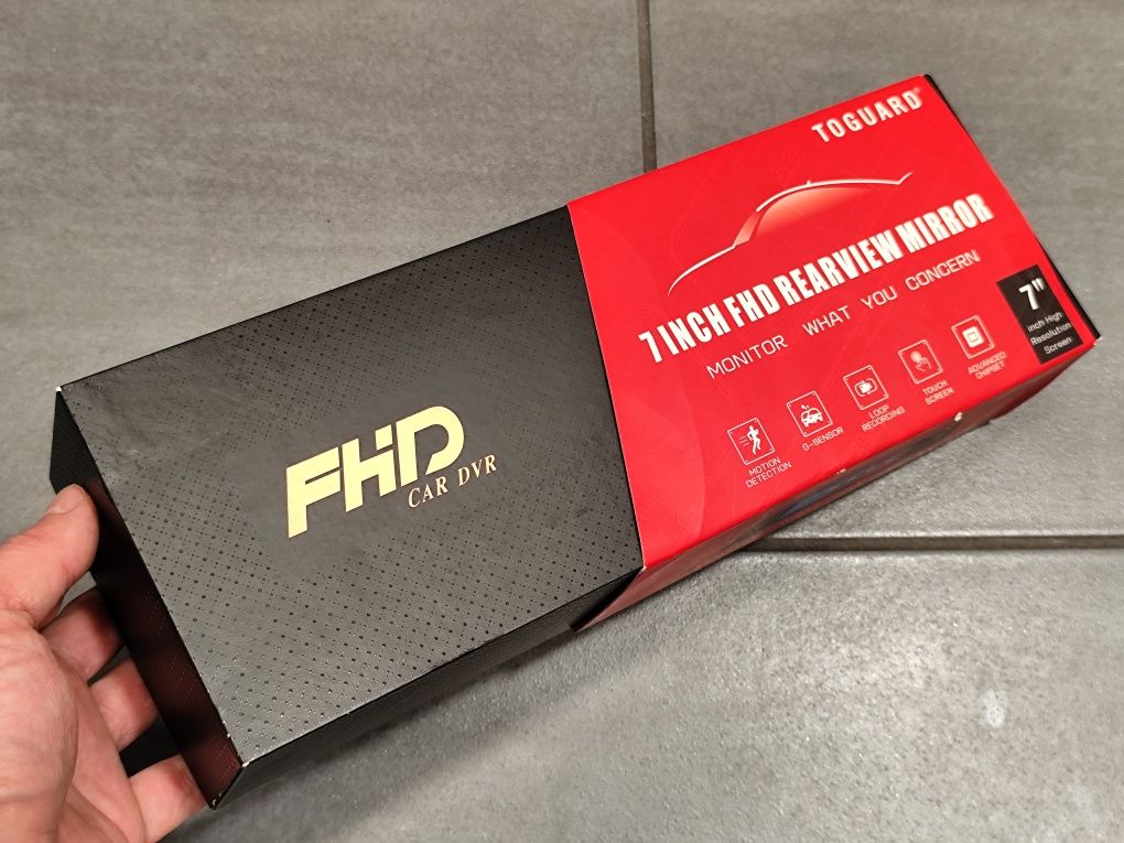 TOGUARD CE35 / Огледало / Камера / Видеорегистратор / DVR