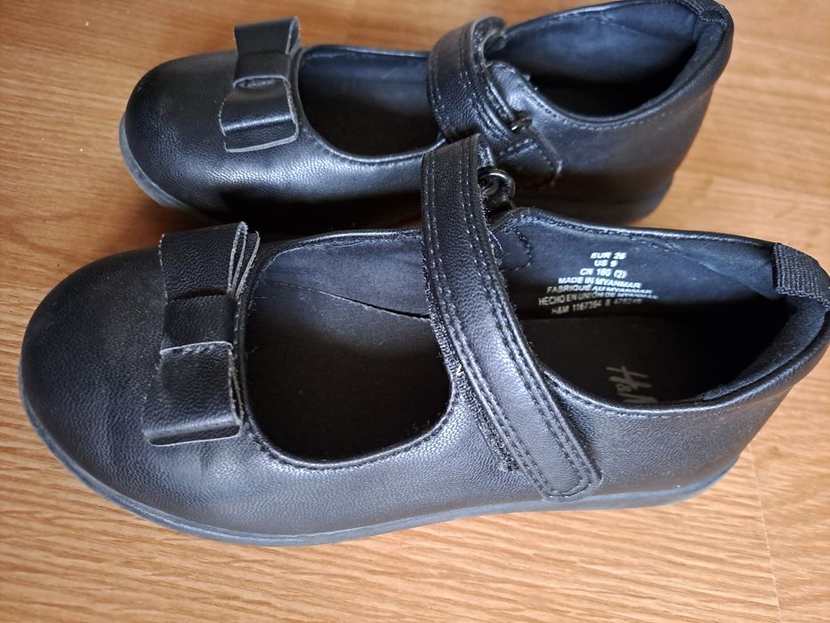 Pantofi negri fetita nr 26