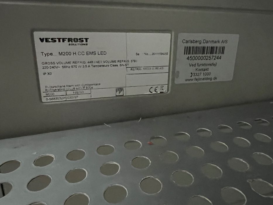хладилна витрина  Vestfrost M200 HCC EMS LED