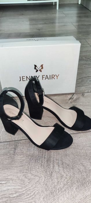 Елегантни/ежедневни сандали с ток Jenny Fairy