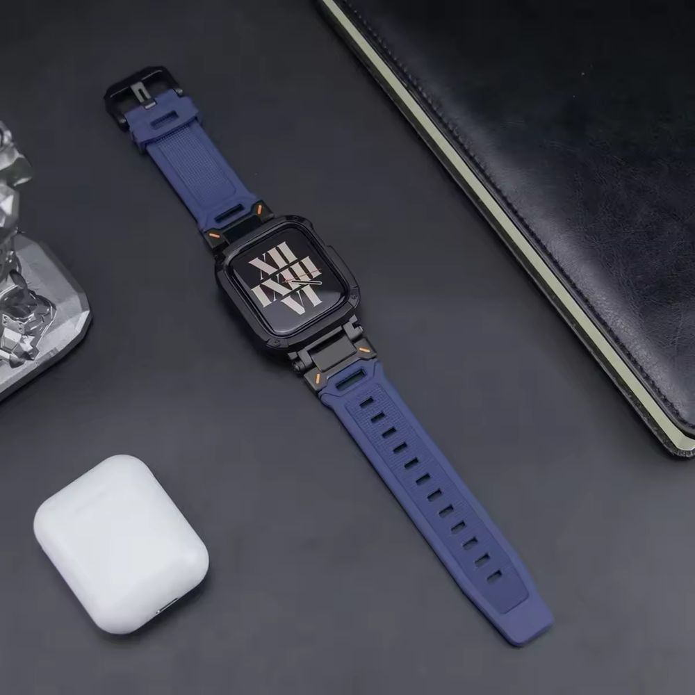 Титаниева TPU Каишка за Apple Watch Ultra/SE/SE2/10/9/8/7/6/5/4