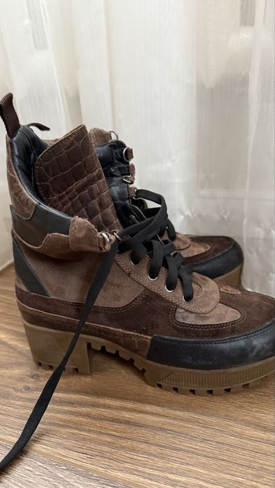 Ботинки женские кожа натуральная осень-зима