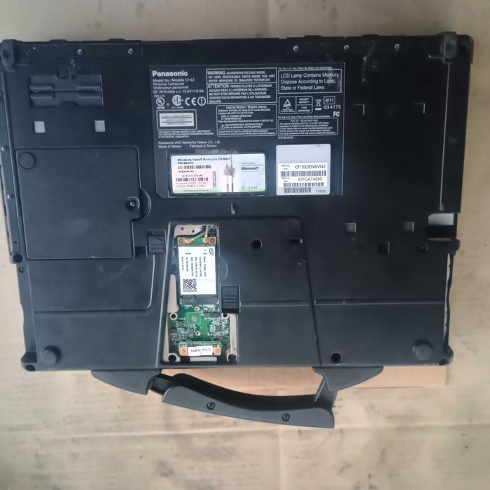 Laptop Panasonic CF 52 ecran defect