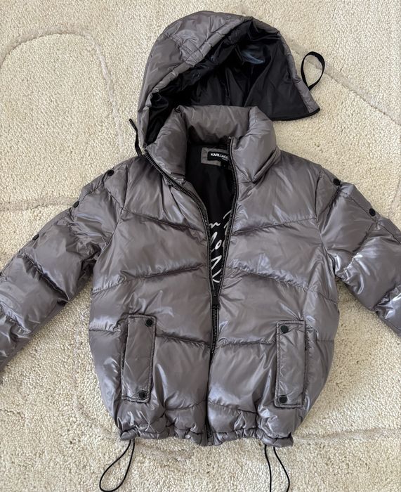 KARL LAGERFELD - пухено яке унисекс