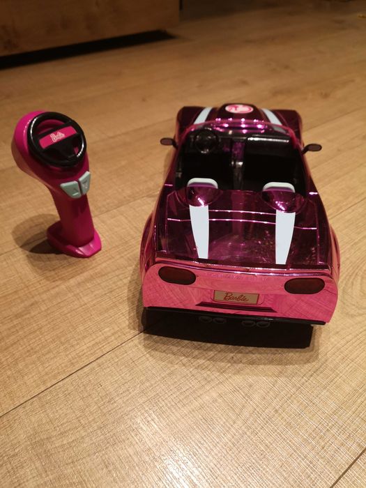 Masina cu telecomanda Barbie Dream Car