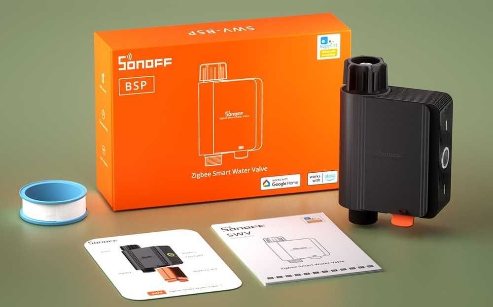 SONOFF SWV – ZigBee Смарт клапан за напояване