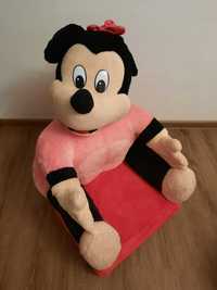 Fotoliu pluş extensibil Minnie Mouse