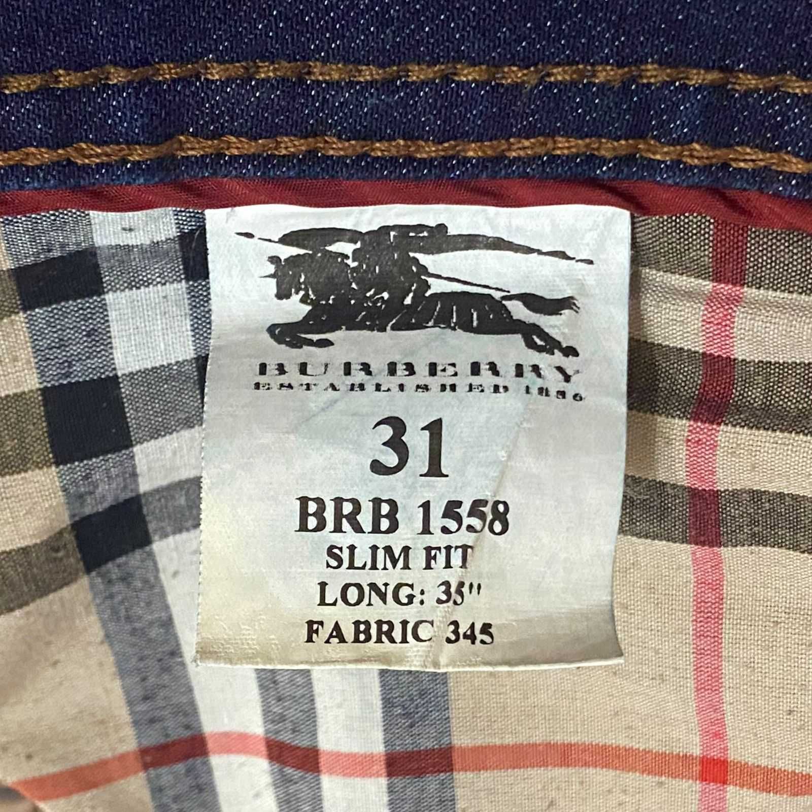 Фирмен. джинсы "Burberry" Slim Fit original W31xL32 на 46 разм.