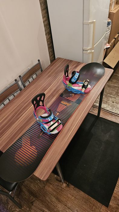 Placa Snowboard Burton Clash 155 Cu legaturi Burton Cartel M