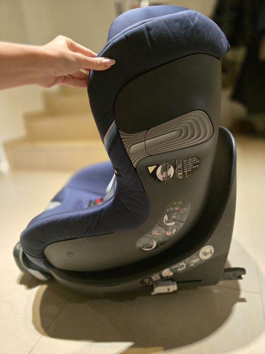 Scaun auto ISOFIX i-Size Cybex Sirona S cu Sensorsafe inclus, Navy Blu