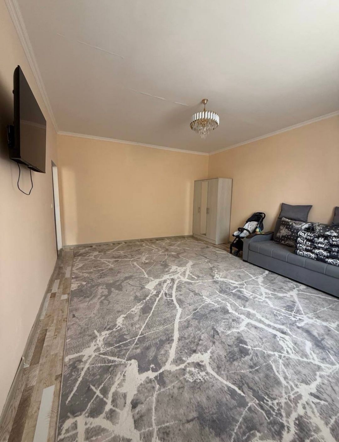 Продается квартира в Сергели 3а, 2х комнатная, 4- этаж. Новостройка