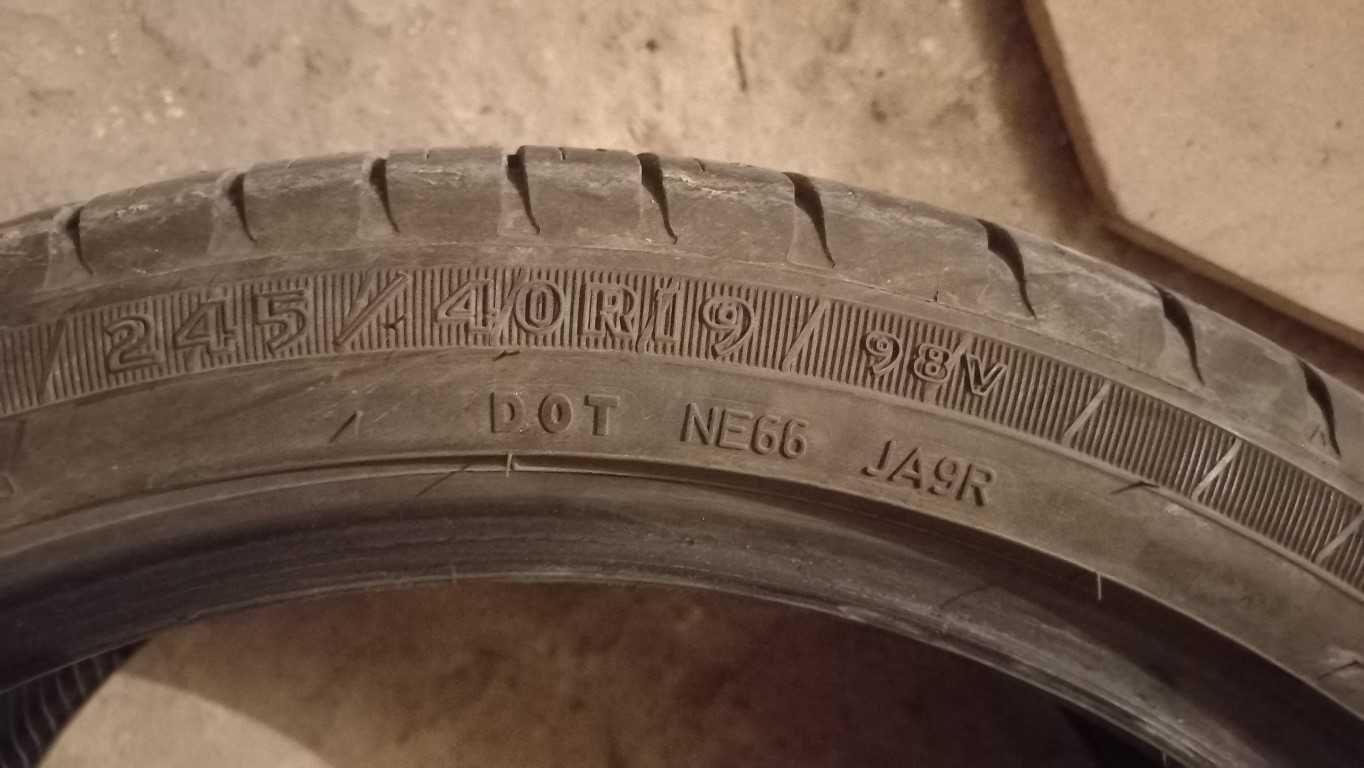 4 броя всесезонни гуми Goodyear Eagle/Гудиър игъл, размер 245/40/19