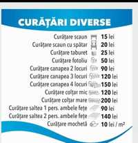 Curatari diverse textile , preturi minime Focsani Vrancea