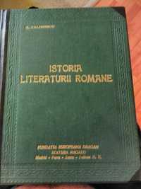 Unicat Istoria Literaturii Romane George Călinescu