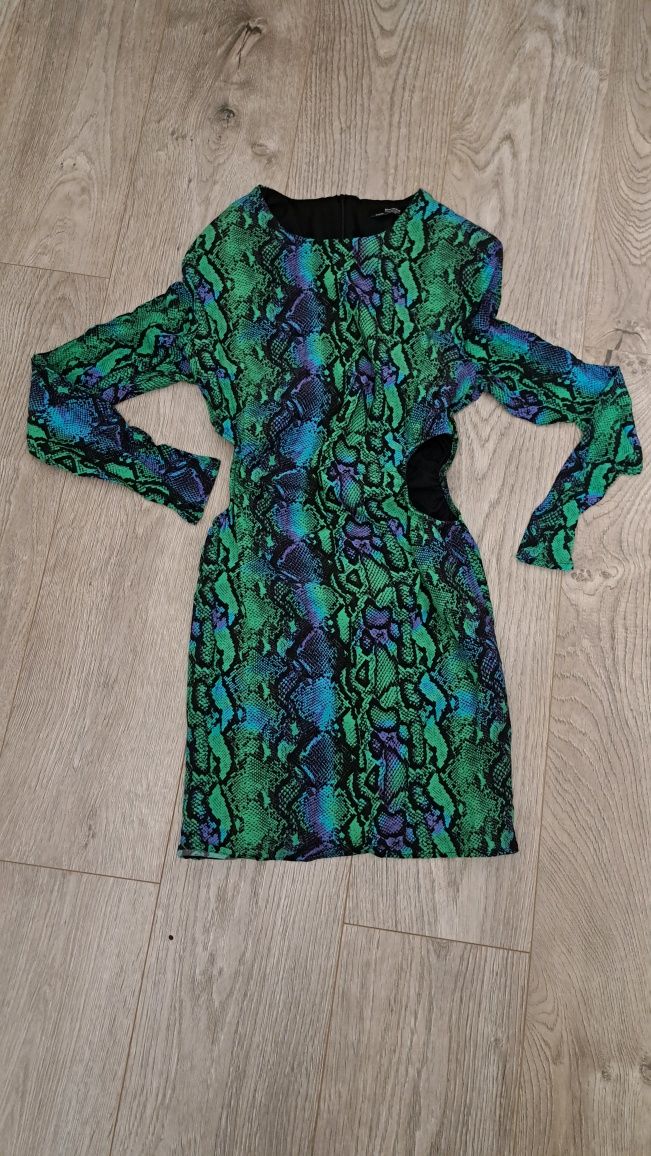 Rochie verde Bershka măr. M