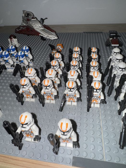 LEGO star wars minifigurine - clone 212th si clone phase 2 albe