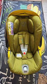 Scoica auto Cybex Cloud Z i-Size Plus Mustard Yellow + adaptori Melio