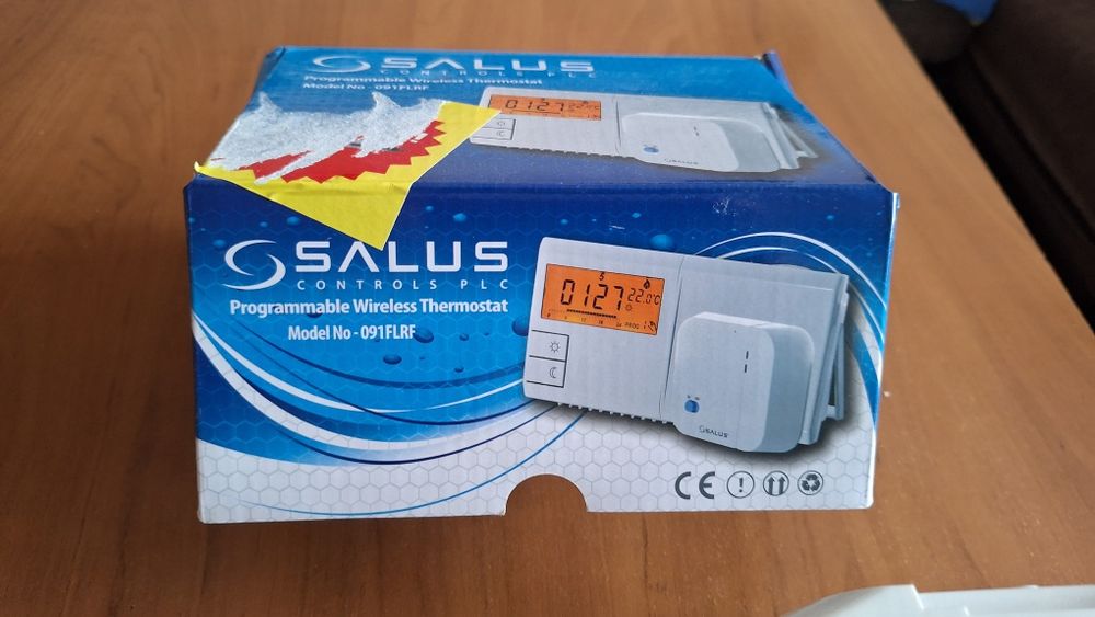 Безжичен седмичен стане термостат SALUS 091FLRF