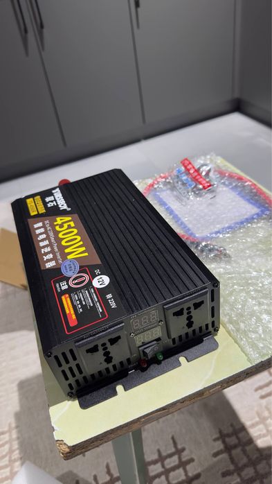 Ups invertor, Portativ, avtomobil, quvvati 4500W bolgan invertor