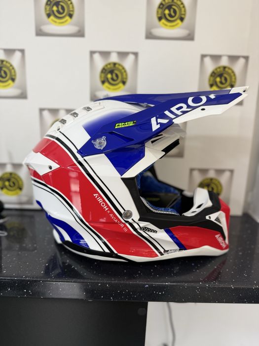 Casca moto Airoh Aviator III *Tic Tac Amanet*