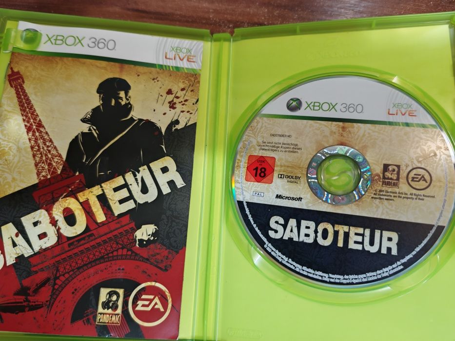 Saboteur  Xbox 360 impecabil full.